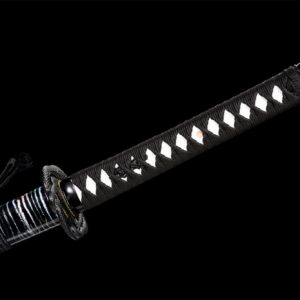 Zebra Katana Blue Blade