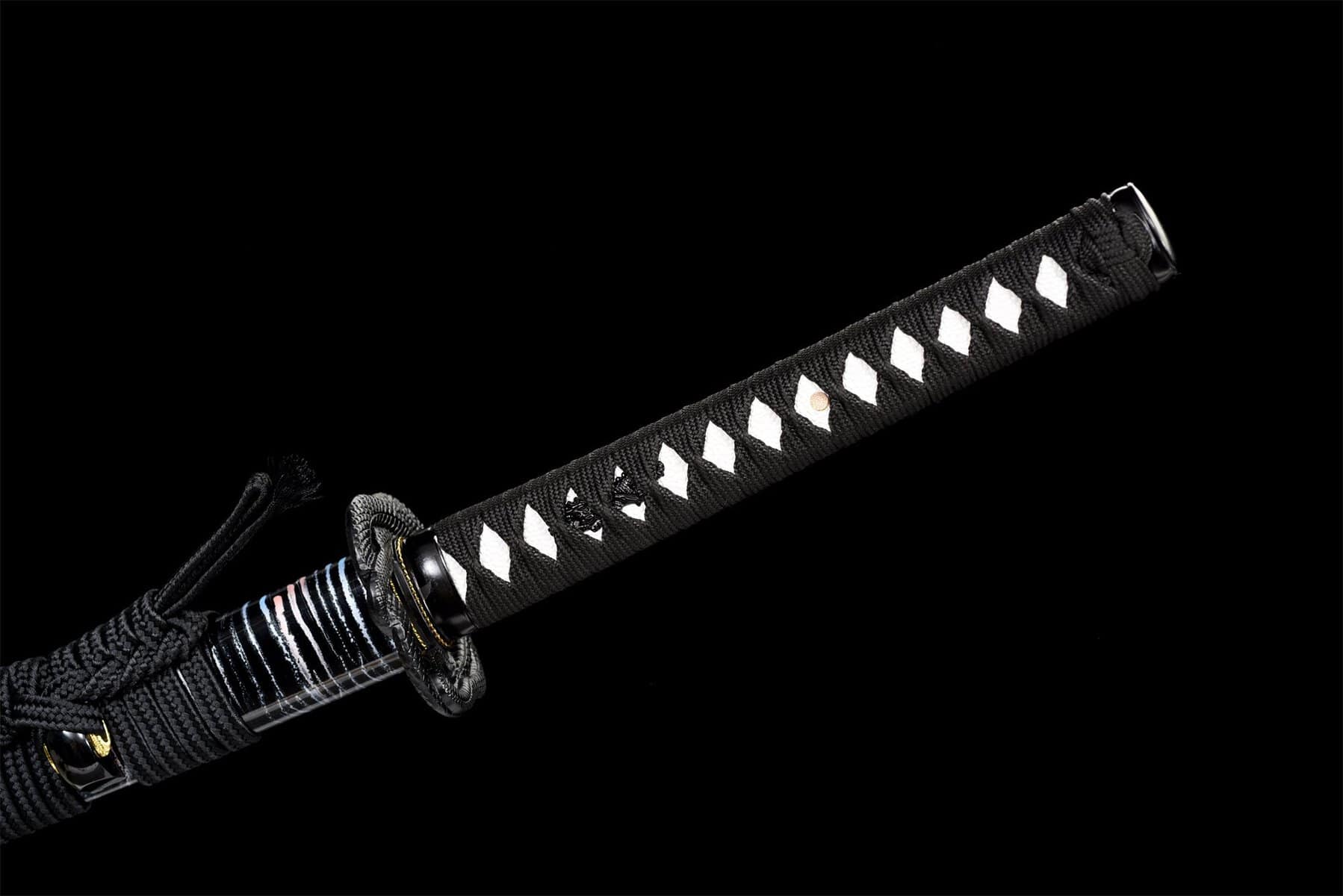 Zebra Katana Blue Blade
