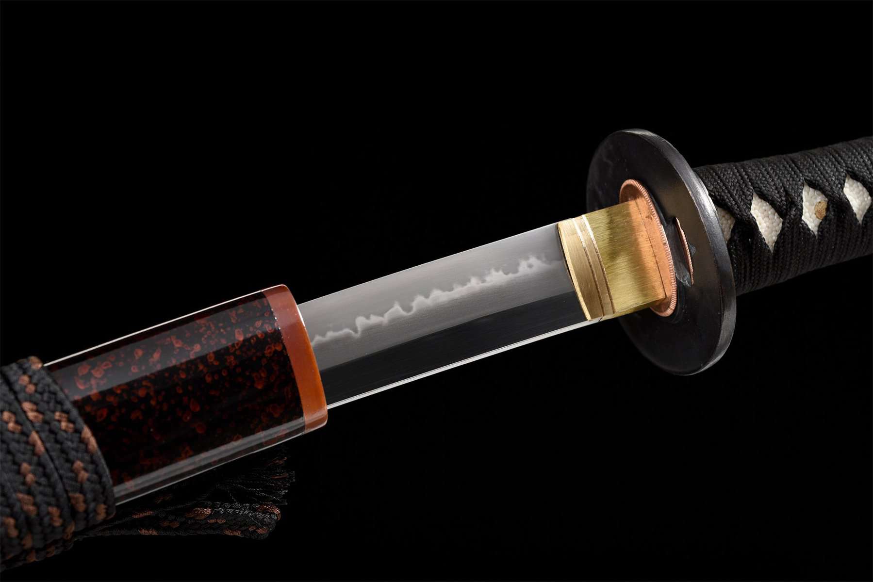 Black And Red Samurai Sword