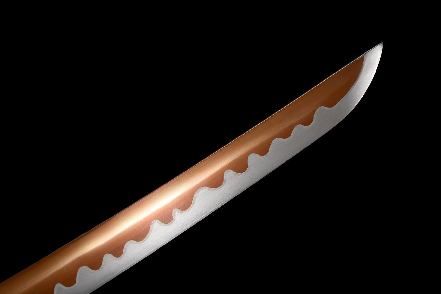 Orange Blade Pink Katana