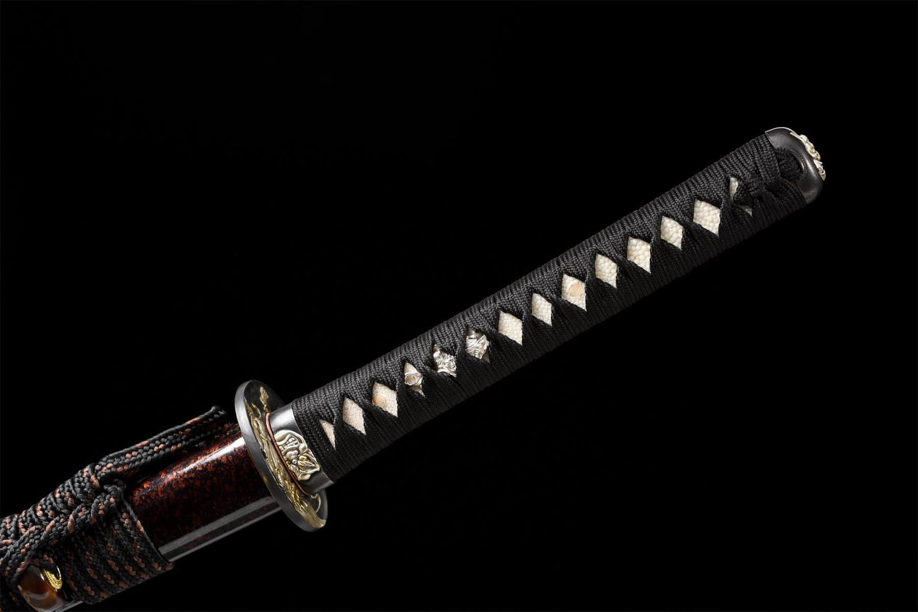 Black And Red Samurai Sword