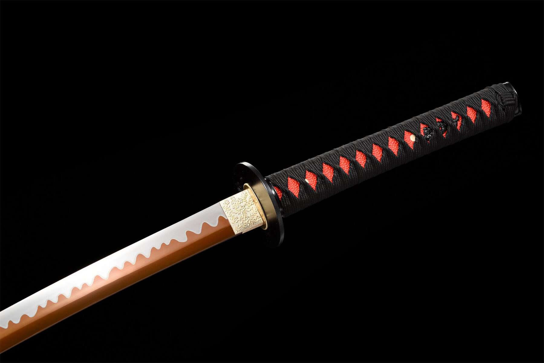 Orange Blade Pink Katana