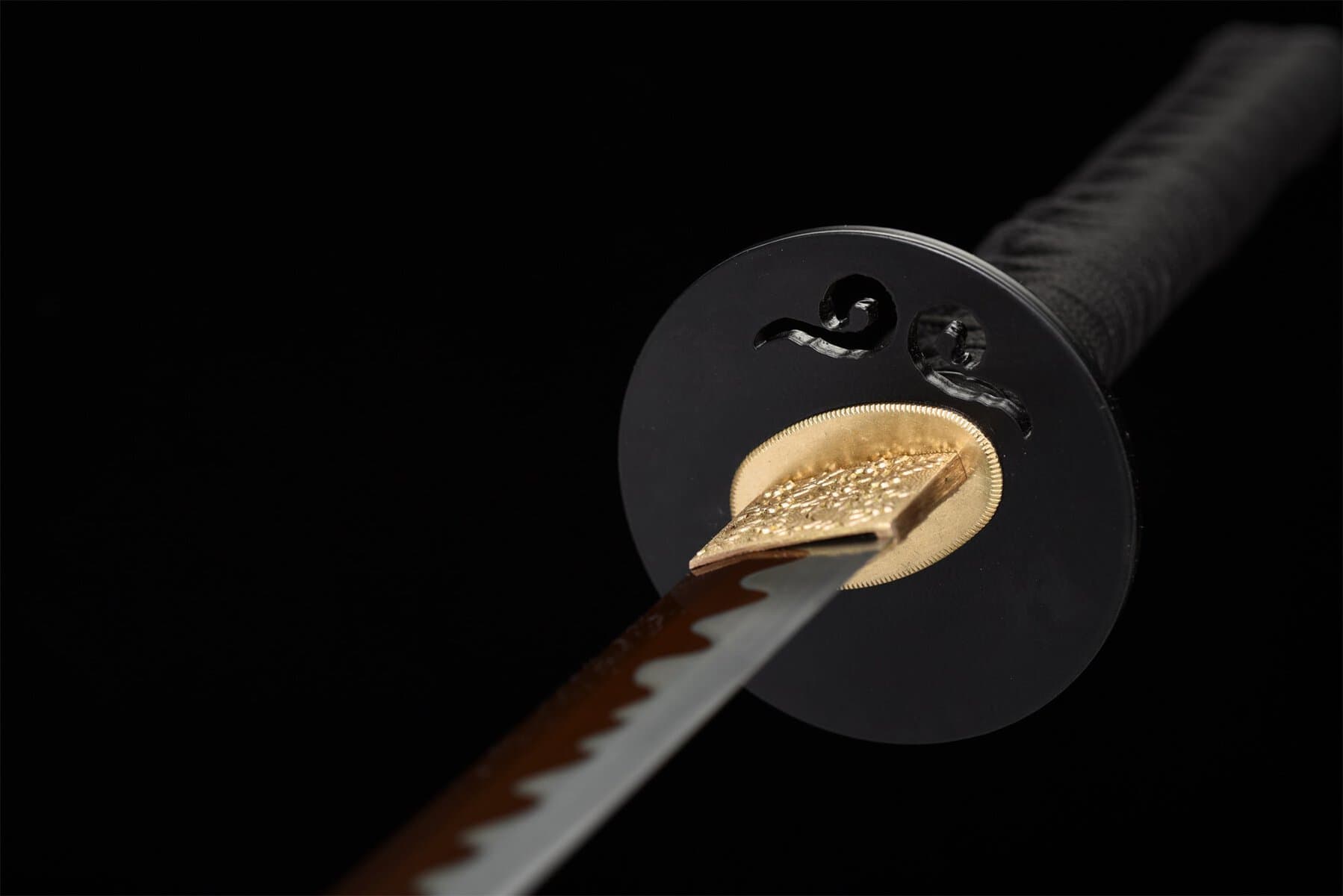 Orange Blade Pink Katana