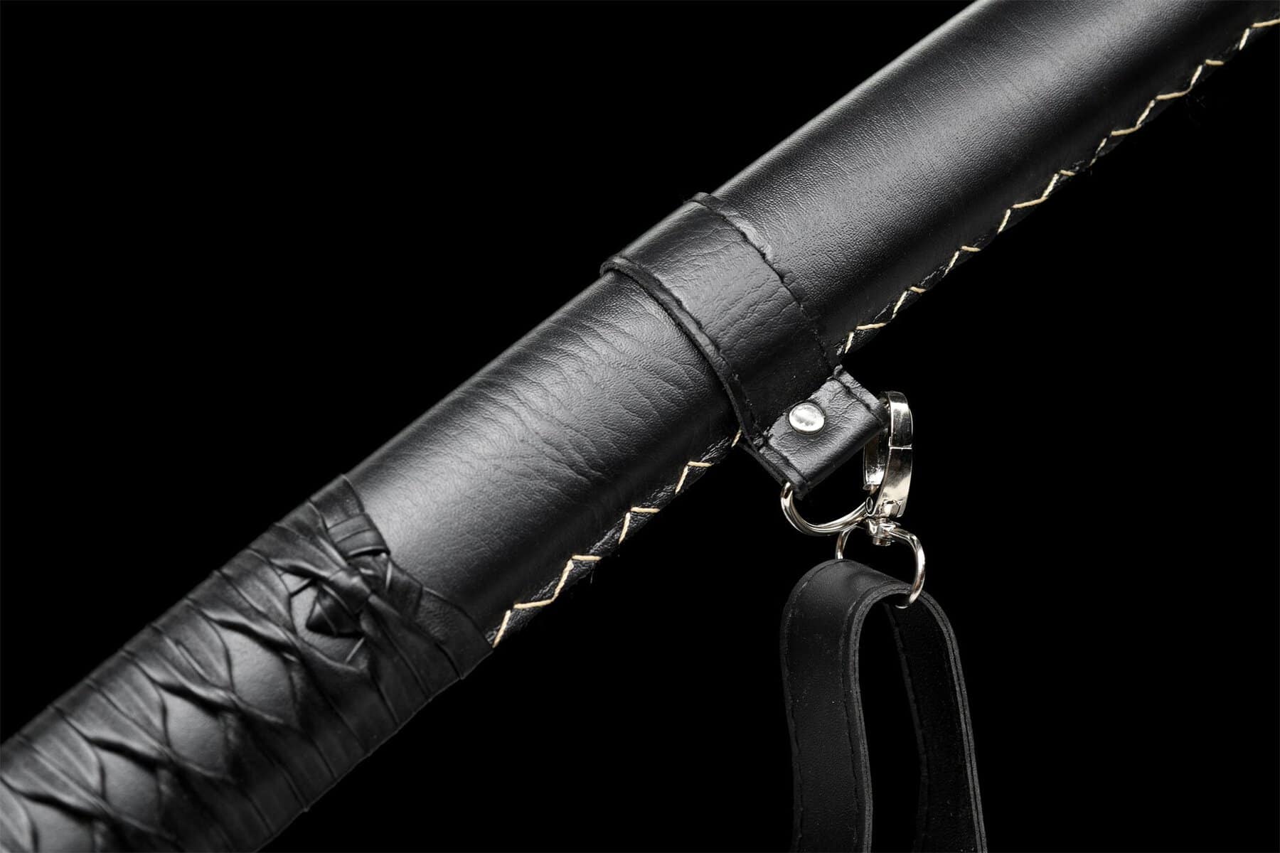 Black Leather Katana