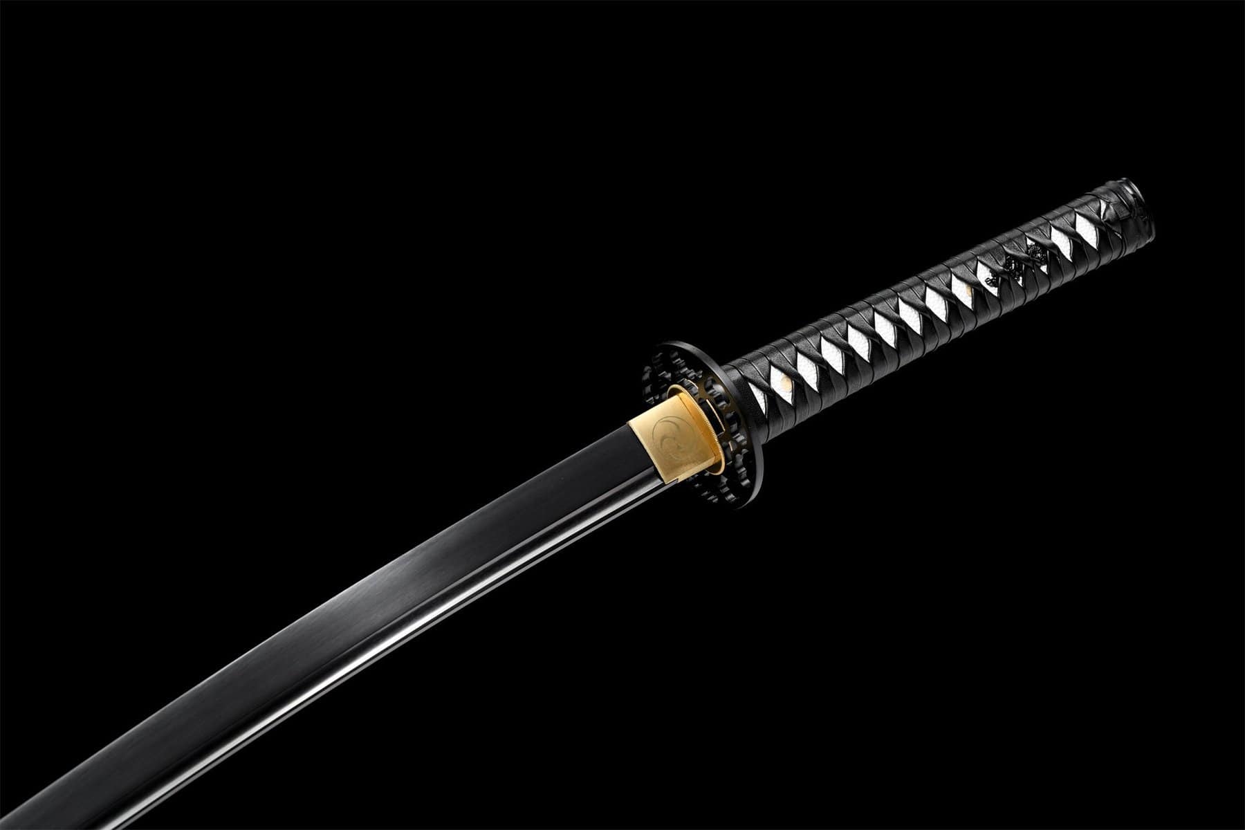 Black Leather Katana