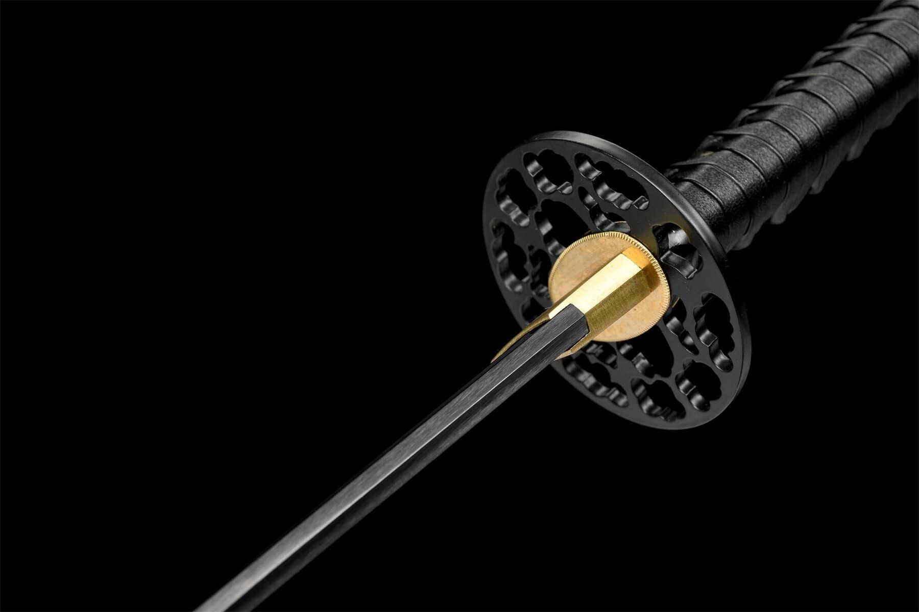 Black Leather Katana