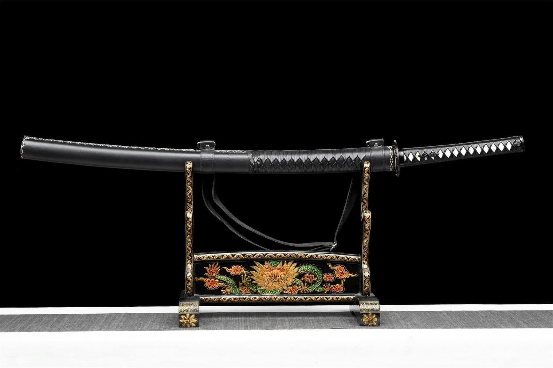 Black Leather Katana